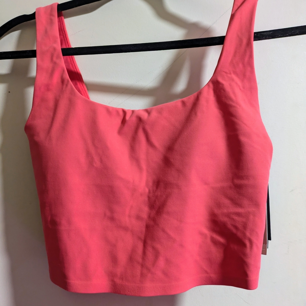 VSX Coral Crop Top/Skirt Set